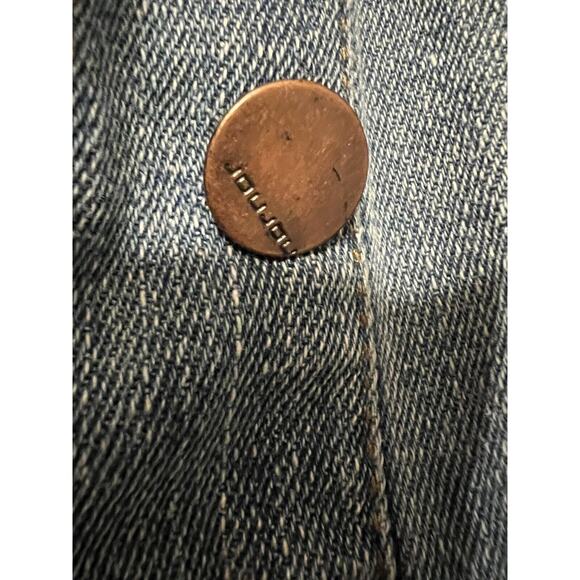 Jou Jou Premium Denim Collection Blue Jean Jacket Size Women's Small - Picture 2 of 13